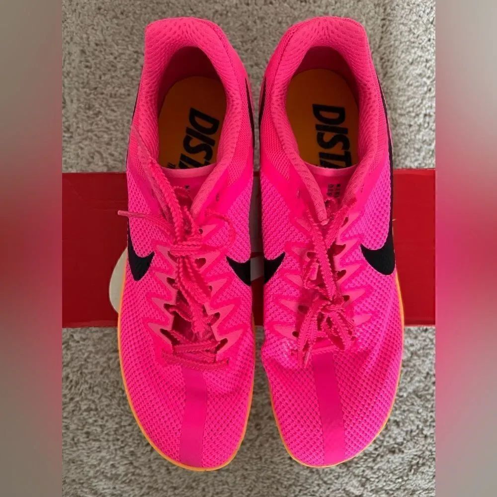 Nike Zoom Rival Track & Field Distance Spikes Hyper Pink - Picture 4 of 10